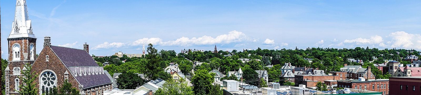 A view of Burlington, VT.