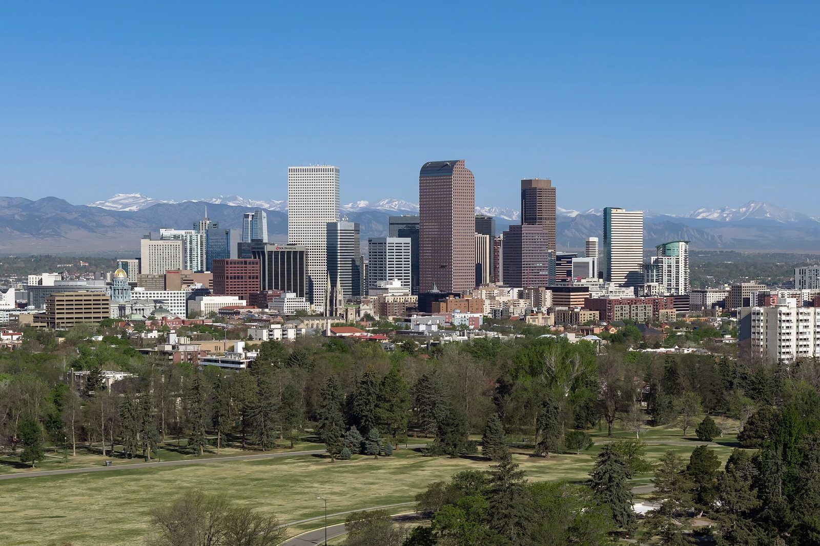 A view of Denver, CO.