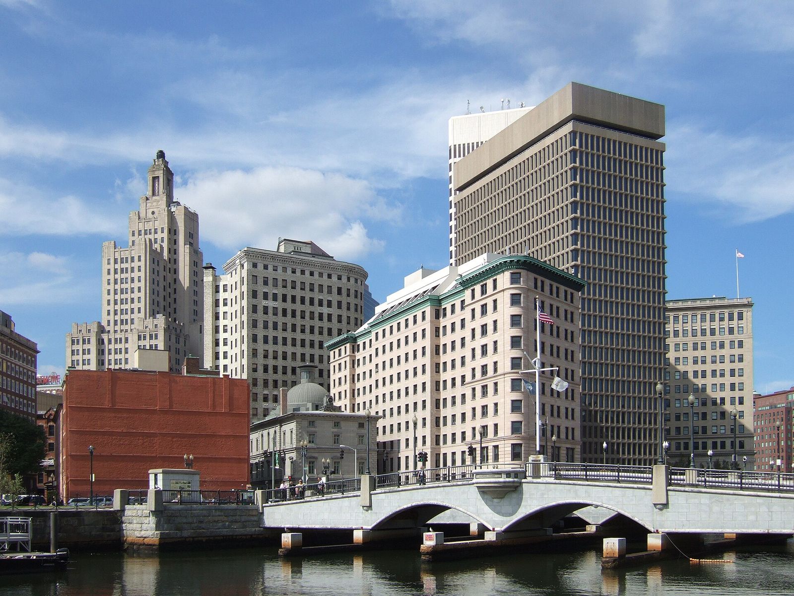A view of Providence, RI.
